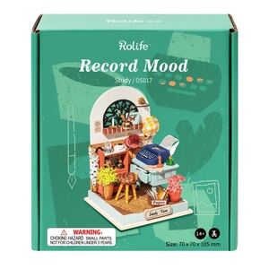 Rolife Record Mood DIY Miniature Kit